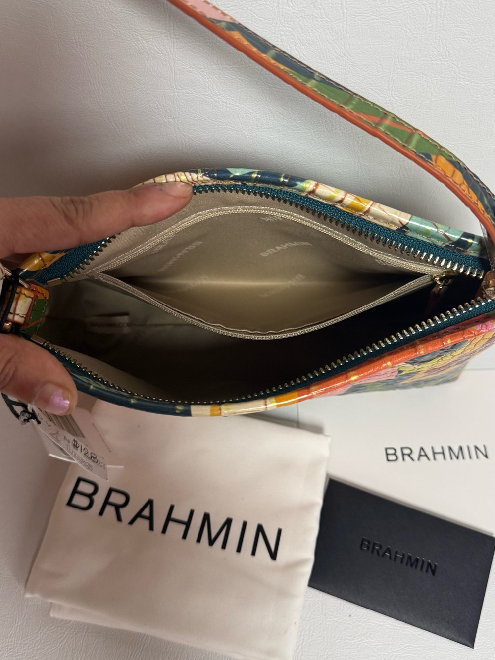 Brahmin Lorelei Jungle Melbourne Shoulder Bag - Picture 2 of 3
